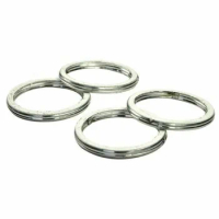 4pc Motorcycle Exhaust Pipe Header Gasket for CBR600 Hurricane 600 NT650 Hawk ST1100 VT600 Shadow CBR600F CB1000R ST1300PA