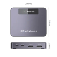 ACASIS High quality 4K1080P Video Capture Card HD Video Capture Card for live streaming