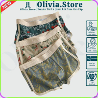 ♚Combo 3 Quần lót nam boxer [MS14], sịp đùi nam cotton họa tiết trẻ trung tươi mát✧COD VN