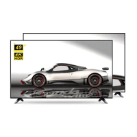 Hotel room LED Television slim model drop-resistan 49 inch 4K Android smart television in stock