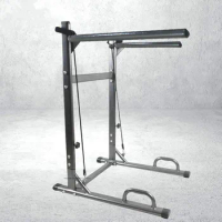 Gym Bar Pull-up Parallel Bar Multifunction Exercise Bar, Adjustable Horizontal Bars Dip Stand Parallel Bar Dip Station