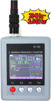 Máy đếm tần số di động cho radio hai chiều máy đo tần số kỹ thuật số 2MHz–2.8GHz với màn hình cường