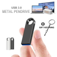 Large Capacity USB Memoria 2TB USB Flash Drive Pendrive 1TB Waterproof Metal Key pen drive Memory Stick Flash Disk Free Shipping