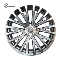 for PENGZHEN gun mental gray with machine face 5x112 19 20 inch passenger car forged wheels rims for audi a8 s8