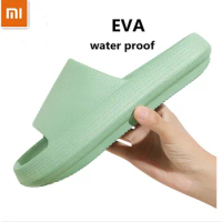 Xiaomi Thick Sole Slippers Men Summer Beach Slides Cloud Shoes Bathroom Anti-Slip Home Slipper Soft Sandals Fashion Flip-Flops