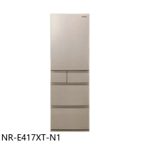 Panasonic國際牌【NR-E417XT-N1】406公升五門變頻冰箱香檳金