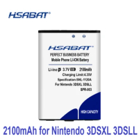 HSABAT 2100mAh SPR-003 Battery For Nintendo 3DS LL/XL 3DSLL 3DSXL NEW 3DSLL NEW 3DSXL new3dsll new3ds xl