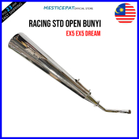 RED LEO EXHAUST EX5 DREAM RACING STD OPEN BUNYI CHAMPER EKZOS EX5 RED LEO VS KOZI GL BELANG FORCUS R