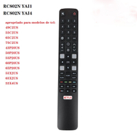 TCL Smart TV Remote Control RC802N YAI1 RC802N YAI4 49C2US 65C2US 75C2US 43P20US 50P20US 55P20US 60P20US 65P20US