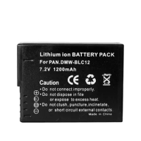 DMW-BLC12 Battery for Panasonic Lumix DMC-FZ200 DMC-FZ300 DMC-FZ1000 DMC-FZ2000