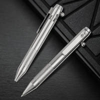 Titanium Alloy Bolt Pen Multifunctional Tactical Pen EDC Business Capacitor Sign Pen