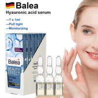 7ML German Balea Hyaluronic Acid Essence Facial Anti-aging Wrinkle Lifting Firming Skin Deep Moisturizing Whitening Skin Care