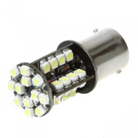 2PCS 1156 BA15S 1210 44 SMD LED Canbus White Turn Tail Brake Stop Light Bulb Lamp