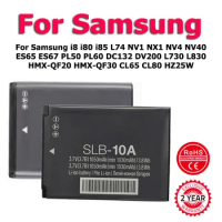Battery For Samsung i8 i80 i85 L74 NV1 NX1 NV4 NV40 ES65 ES67 PL50 PL60 DC132 DV200 L730 L830 HMX-QF20 HMX-QF30 CL65 CL80 HZ25W
