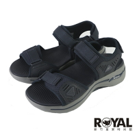 【滿額現折100~】 Skechers GOwalk Arch Fit Sandal 深藍色 綁帶 厚底 涼鞋 男款 NO.B2032【 229020NVBL】