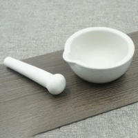 1 Set Chinese Style Ceramics Spice Mill Grinder Handheld Seasoning Mills Grinder Kitchen Mortar And Pestle Tools Kit
