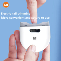 Xiaomi Nail Clipper Electric Nail Clipper Pedicure Tools with Light Trimmer Nail Cutter Manicure for Baby Adult Care Scissors
