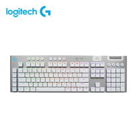 【Logitech G】G915 X 無線機械式電競鍵盤 觸感軸/白色【三井3C】
