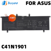 New Genuine C41N1901 Laptop Battery For Asus ZenBook DUO UX481 UX481FA UX481FL UX481FLY Series Notebook 15.4V 70WH 4550MAH