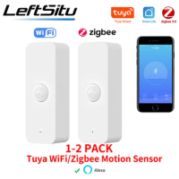 Tuya WiFi Zigbee PIR Motion Sensor Smart Home Human Body Infrared Detector Security Smart Life Works With Alexa Google Home
