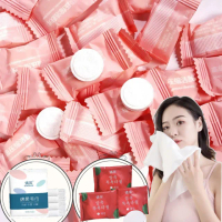 【安朵童舖】現貨拋棄式壓縮毛巾拋棄式小方巾一次性洗臉巾卸妝巾旅遊出差壓縮毛巾(024A/05)