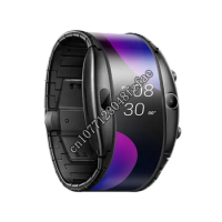 Original Nubia Alpha 4.01"foldable Flexible Display Mobile Phone Band Curved Surface Screen 8GB Smart Watch
