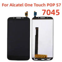 For Alcatel One Touch POP S7 7045 OT7045 7045Y OT-7045A LCD Display Touch Screen Digitizer Assembly + Tools