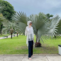 Valerie Outer Tunik Kebaya Tile Dot Outfit Kondangan wisuda lamaran All Size by novie store