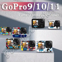 For GoPro11/10/9 Sports Camera Stickers And Personalized Creative Waterproof And Scratch Resistant Protective Film Accessories