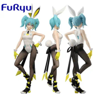 FuRyu Genuine VOCALOID Hatsune Miku Anime Figure Bunny Girl Street Action Figure Toys for Kids Gift Collectible Model Ornaments