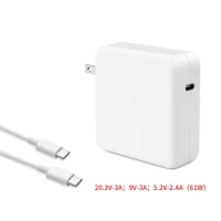 61W USB C Charger Power Adapter for MacBook Pro 13 Inch/12 Inch,2021, 2020, 2019, 2018, 2017, 2016 for MacBook,MacBook Air 13/12