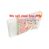 2PCS Clear transparent PET box cover For FCmini Weekly youth Jump 50th Anniversary Edition Collection Display Storage Box