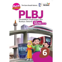 [Erlangga Official] Pendidikan Lingkungan dan Budaya Jakarta (PLBJ) Kelas 1 2 3 4 5 6 Kurikulum Merd