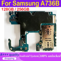 5G Version For Samsung Galaxy A73 A736B Motherboard 128GB/256GB Logic Board Good Work Mainboard With