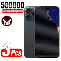 3Pcs Anti-Spy Hydrogel Film Screen Protector For iPhone 12 15 14 11 13 Pro Max For iPhone 15 14 Plus 13 12 Mini X XR XS Max Film