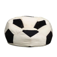 Sports Ball Kids Bean Bag Chair Single Sofa Living Room Soccer Ball Plush Soft Polyester 2.5 Feet Freight Free Puffs Armchairs