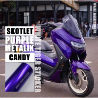 SKOTLET STIKER PURPLE METALIK CANDY SCOTLITE VIOLET METALIC SKOTLET PURPLE METALIK GLOSY SKOTLET PUR