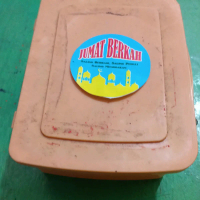 Stiker Jumat Berkah.  Bulat 5 Cm. Isi 100pcs.  Rp19.000. Langsung Kirim