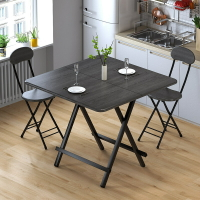 折疊桌子便攜吃飯餐桌簡易休閒桌電腦桌可對折手提桌擺攤方桌圓桌