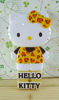 【震撼精品百貨】Hello Kitty 凱蒂貓-KITTY鏡梳組-米豹紋-站立 震撼日式精品百貨