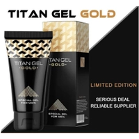 俄羅斯 TITAN GEL GOLD 按摩膏 俄羅斯泰坦凝膠 金色加强版 50g