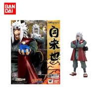 In Stock Original BANDAI S.H.Figuarts Naruto Jiraiya Anime Model Toy Action Figure Toy Collection Gift