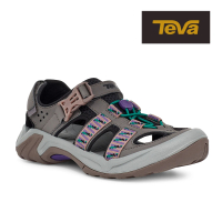 【TEVA】原廠貨 女 Omnium W 護趾水陸機能涼鞋/雨鞋/水鞋(階梯紫灰-TV6154SIPL)