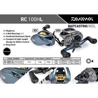 Reel BC / BAITCASTING DAIWA RC 100HL (LEFT HANDLE) GM