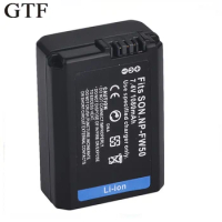 GTF 7.4V Digital camera battery NP-FW50 battery For Canon EOS 5D Mark III 7D 5D2 60D 6D 70D 80D 5D4 5DS 7D2 5DR Battery Pack