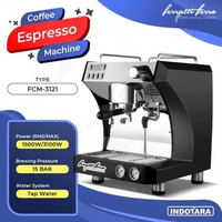 Mesin Kopi Espresso / Espresso Machine Ferratti Ferro FCM-3121 MESIN KOPI SAJA Hitam