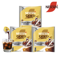 NESCAFE 雀巢咖啡 金牌超濃萃咖啡液球-原味3包(無糖)