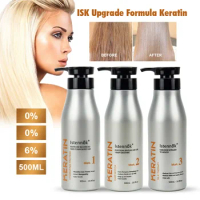 Istennok Keratin Treatment Hair Straightening Cream Protein Smoothing Permanent Brazilian Botox Sulfate Free Salon Professional