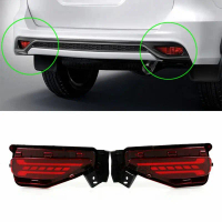 Đèn LED cản sau, dành cho Toyota Fortuner 2015-2019, Đèn phanh sương mù phản xạ, Đèn tín hiệu rẽ độn