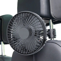 【YORI優里嚴選】車用後座專用風扇(低噪音 椅背風扇 汽車電風扇 USB供電)